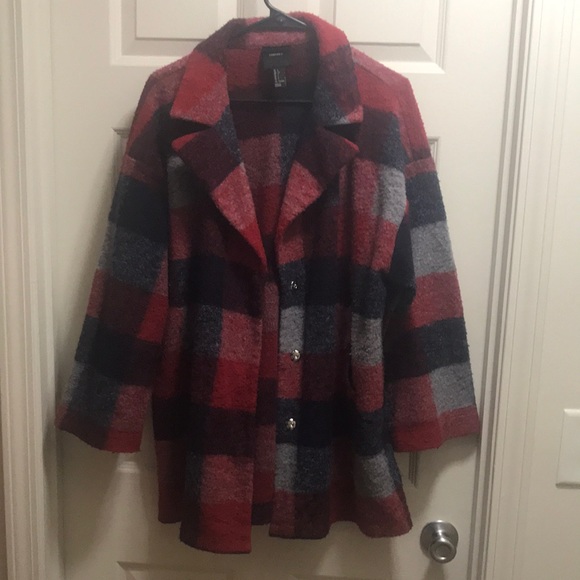 Forever 21 Fleece Coat